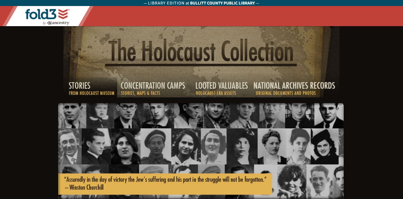 Fold3 Holocaust Collection